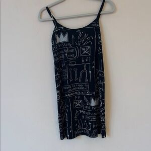 Alice + Olivia adjustable strap silk dress